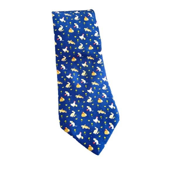 Salvatore Ferragamo Animal Bunny chicken Hedgehog Men’s Neck Tie - Picture 2 of 7